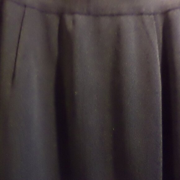 MISOOK  ~ Black with Ribbon Accents at Tulip Hemline ~ Petite XL - Picture 6 of 12